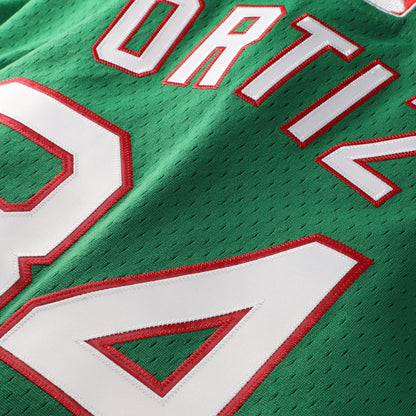 David Ortiz Boston Red Sox Mitchell &amp;amp; Ness Cooperstown Collection Mesh Batting Practice Jersey - Kelly Green