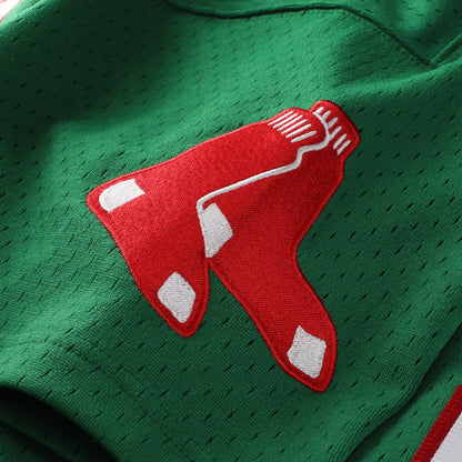 David Ortiz Boston Red Sox Mitchell &amp;amp; Ness Cooperstown Collection Mesh Batting Practice Jersey - Kelly Green