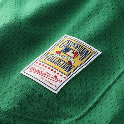 David Ortiz Boston Red Sox Mitchell &amp;amp; Ness Cooperstown Collection Mesh Batting Practice Jersey - Kelly Green