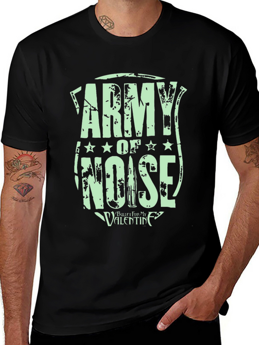 Army of Noise T-Shirt - Bullet For My Valentine Rock Tee