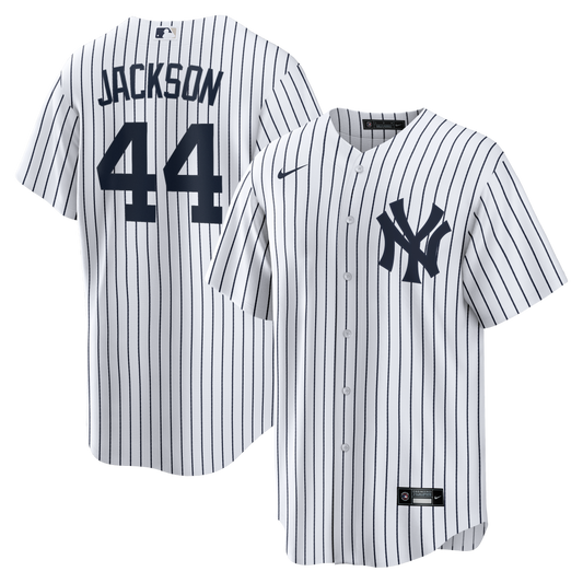 Reggie Jackson New York Yankees Nike Home Retired Player Replica Jersey - White