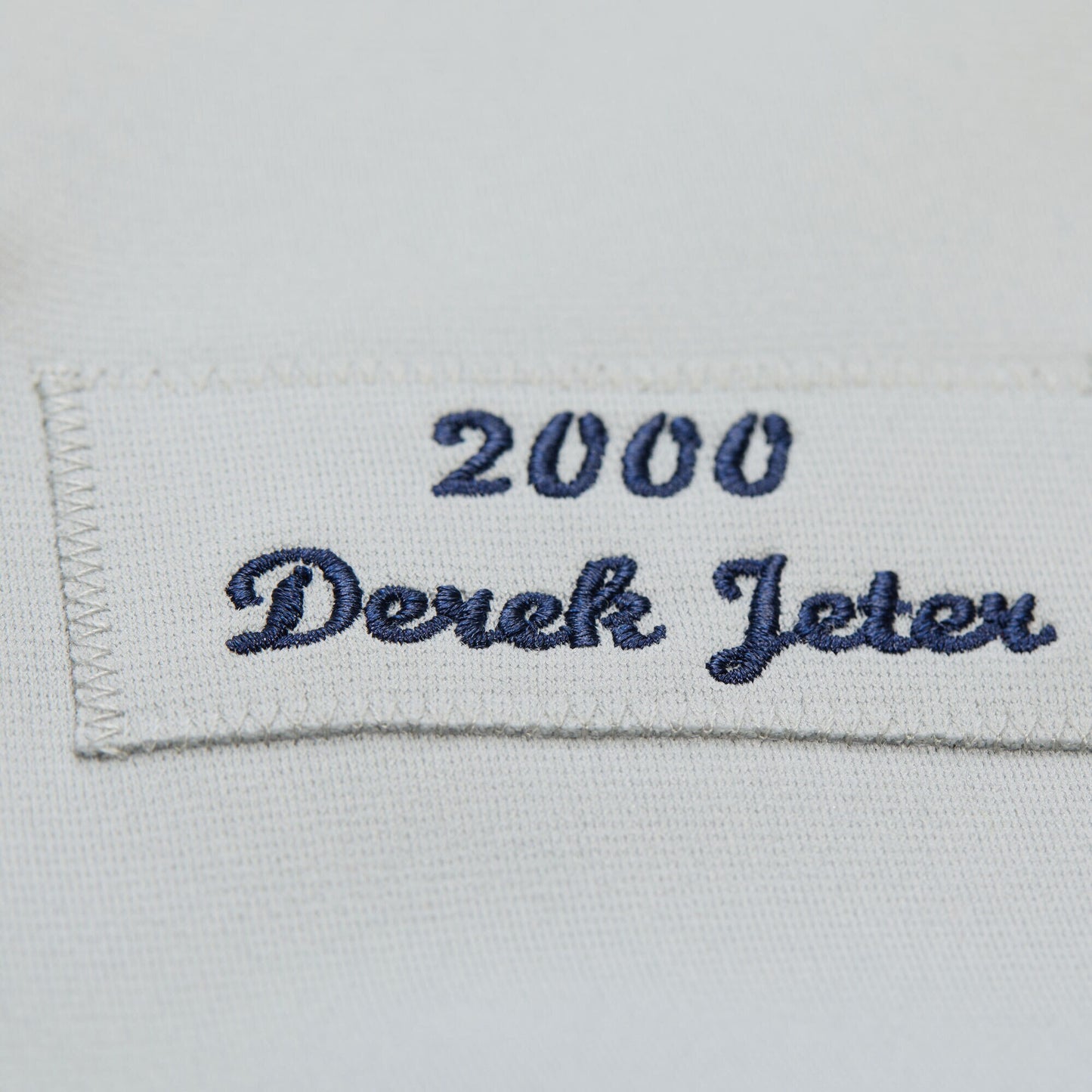 Derek Jeter New York Yankees Mitchell &amp;amp; Ness Cooperstown Collection 2000 World Series Authentic Jersey - Gray