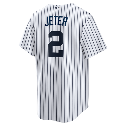 Derek Jeter New York Yankees Nike Home Retired Player Replica Jersey - White