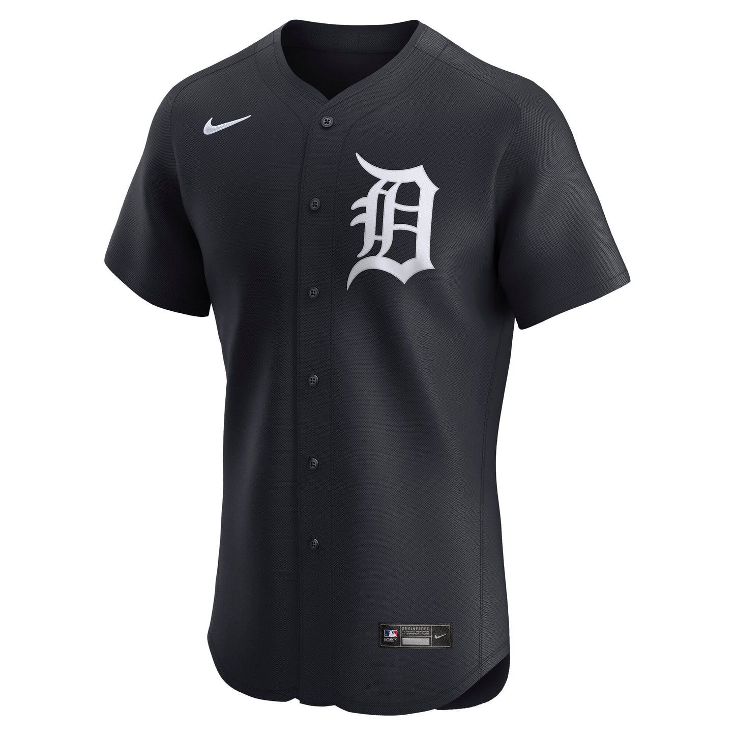 Detroit Tigers Nike Alternate 2 Elite Jersey - Navy
