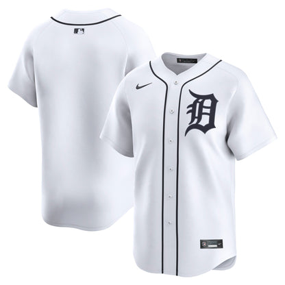 Detroit Tigers Nike Home Limited Jersey - White