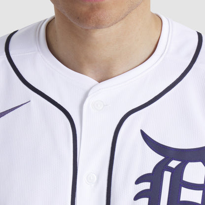 Detroit Tigers Nike Home Limited Jersey - White