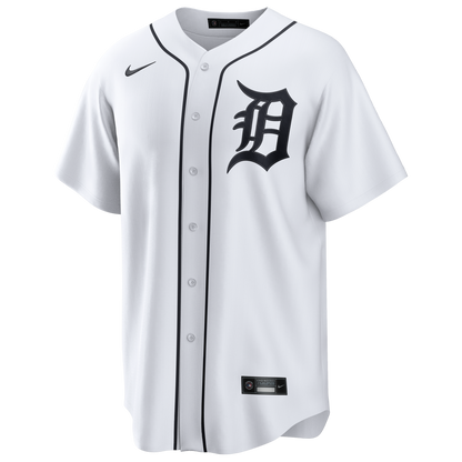Detroit Tigers Nike Home Replica Jersey - White