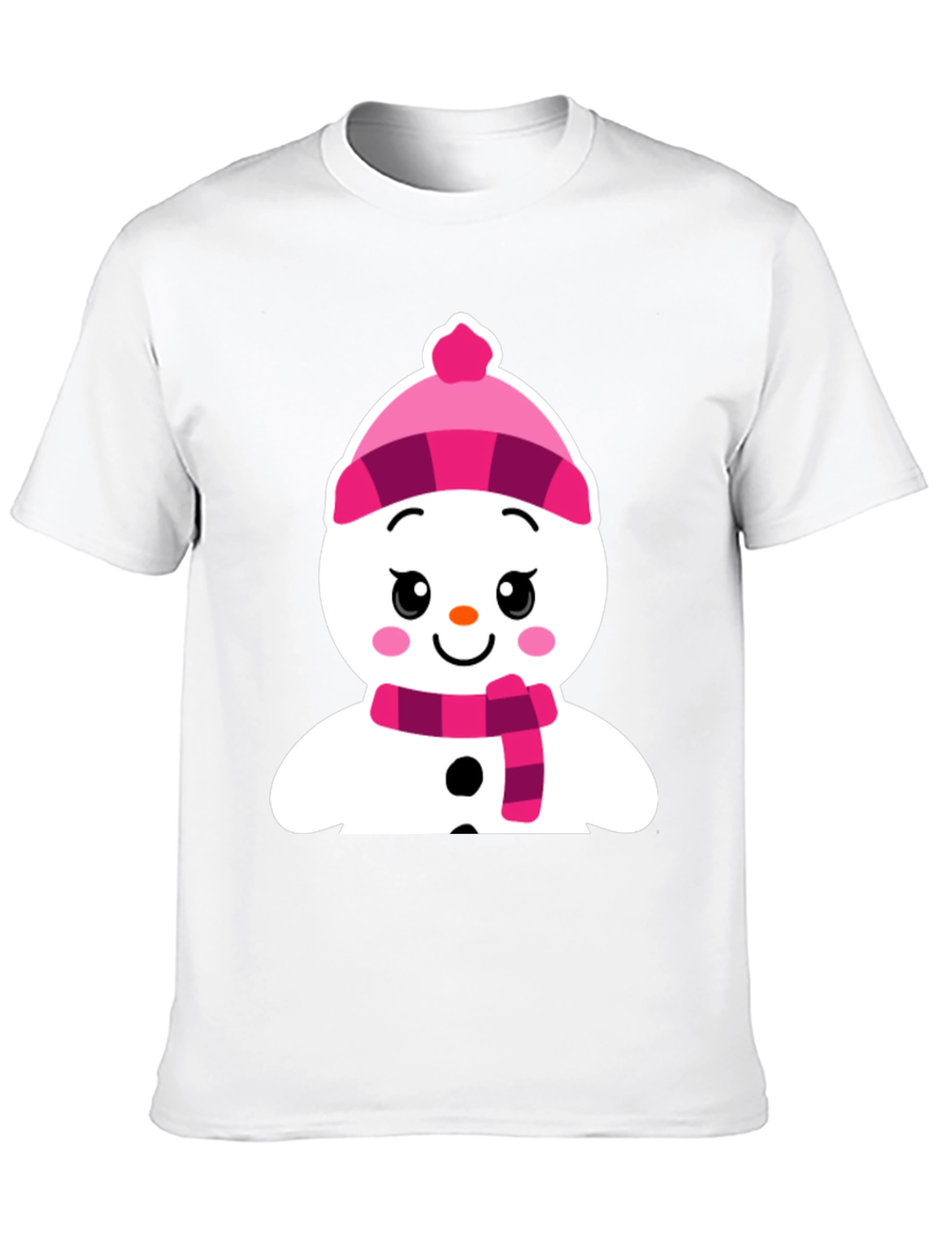 Festive Snowman Graphic Tee
