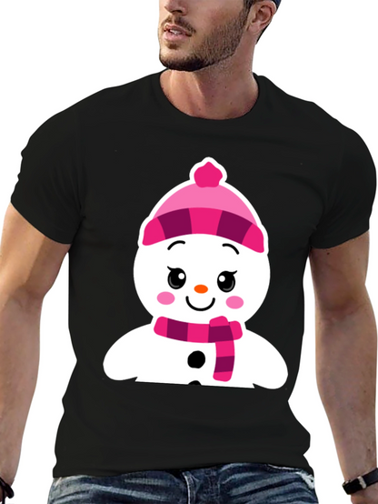 Festive Snowman Graphic Tee