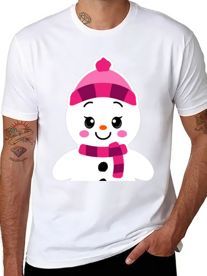 Festive Snowman Graphic Tee