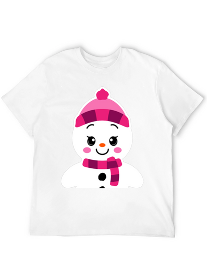 Festive Snowman Graphic Tee