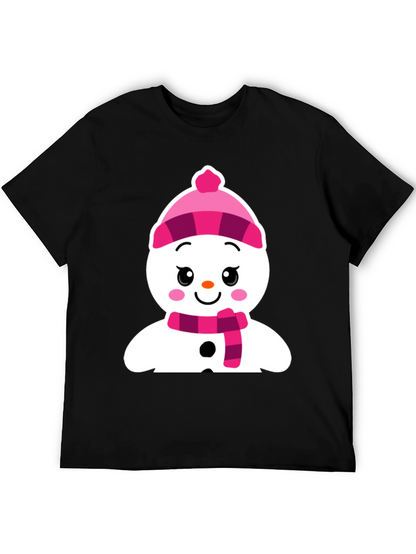 Festive Snowman Graphic Tee