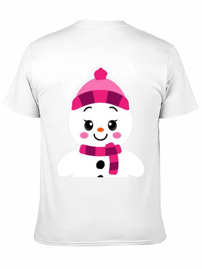 Festive Snowman Graphic Tee