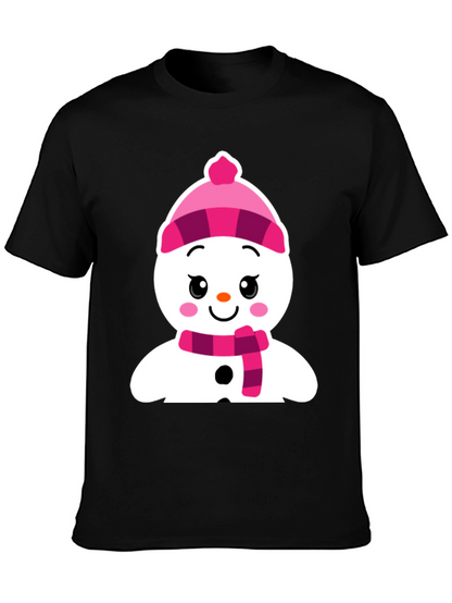 Festive Snowman Graphic Tee