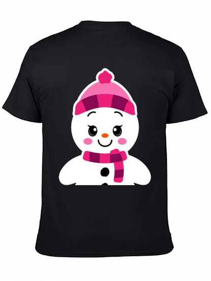 Festive Snowman Graphic Tee