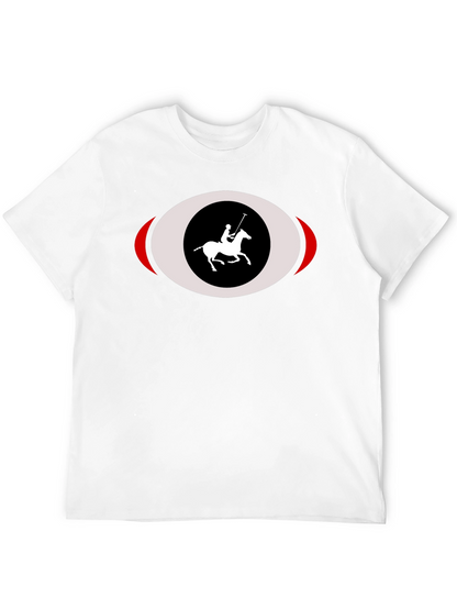 Black Polo Rider T-Shirt