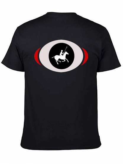 Black Polo Rider T-Shirt