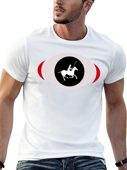 Black Polo Rider T-Shirt