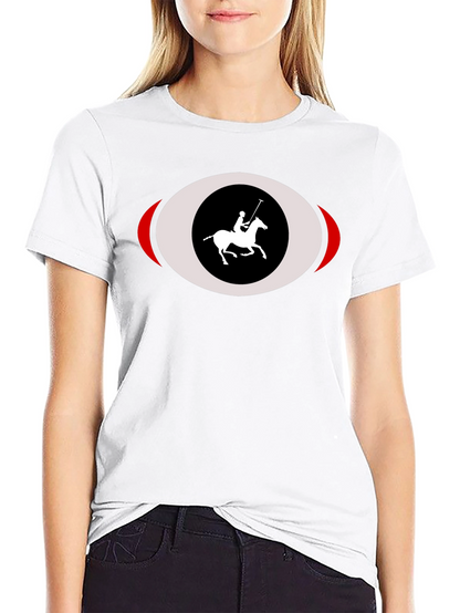 Black Polo Rider T-Shirt