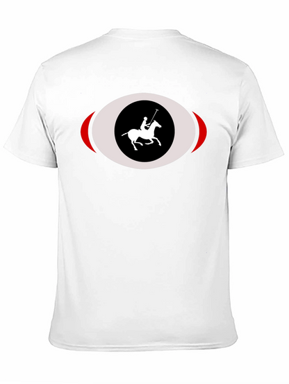 Black Polo Rider T-Shirt
