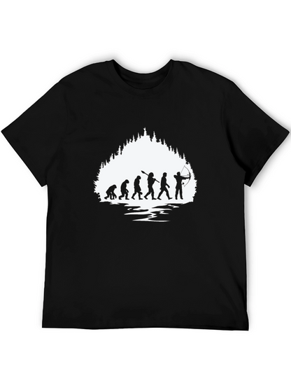 Evolution Archery T-Shirt - Black Cotton Tee