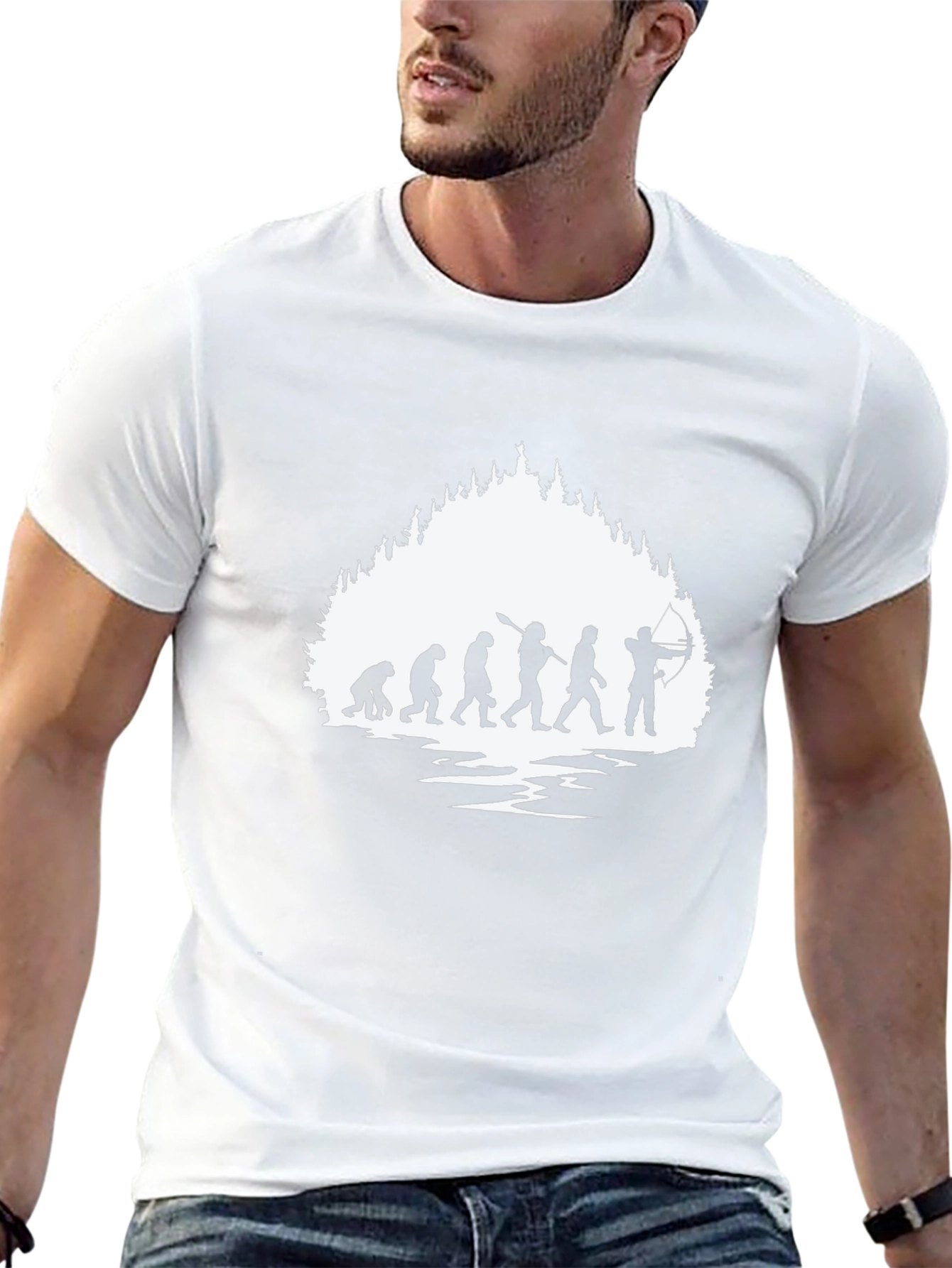 Evolution Archery T-Shirt - Black Cotton Tee