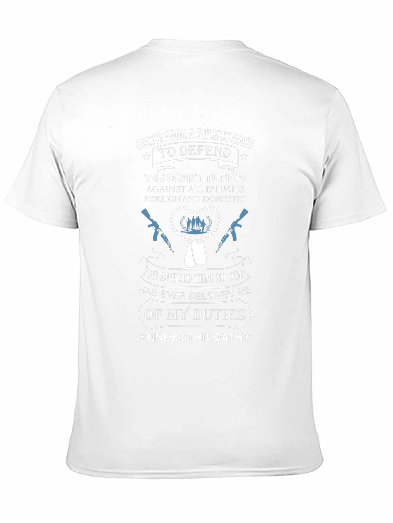 Solemn Oath T-Shirt: Defend the Constitution
