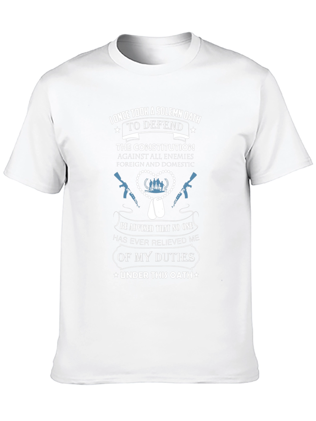Solemn Oath T-Shirt: Defend the Constitution