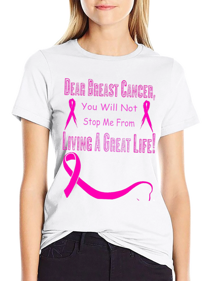 Breast Cancer Awareness Ribbon T-Shirt