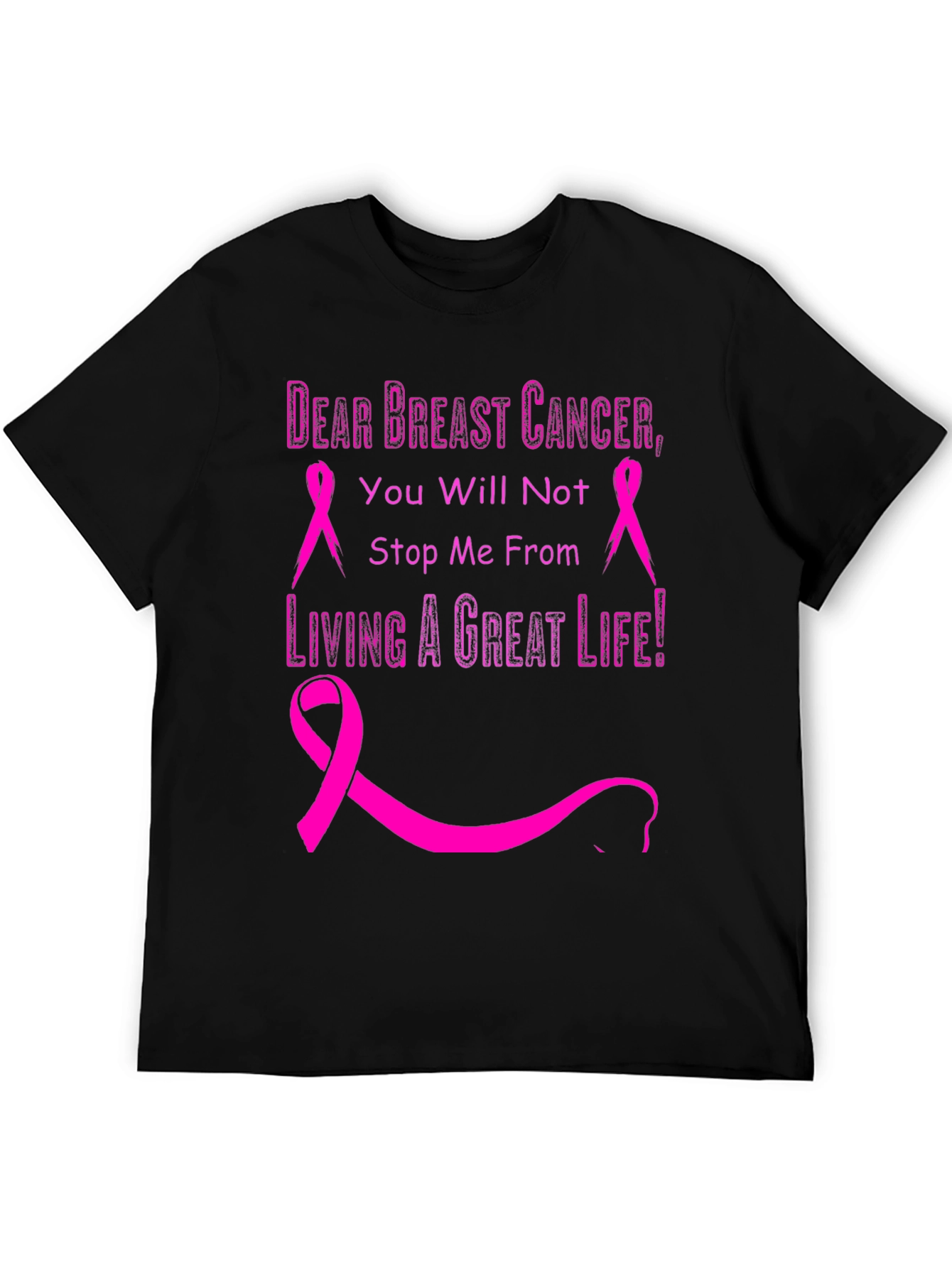 Breast Cancer Awareness Ribbon T-Shirt
