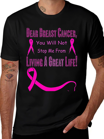 Breast Cancer Awareness Ribbon T-Shirt