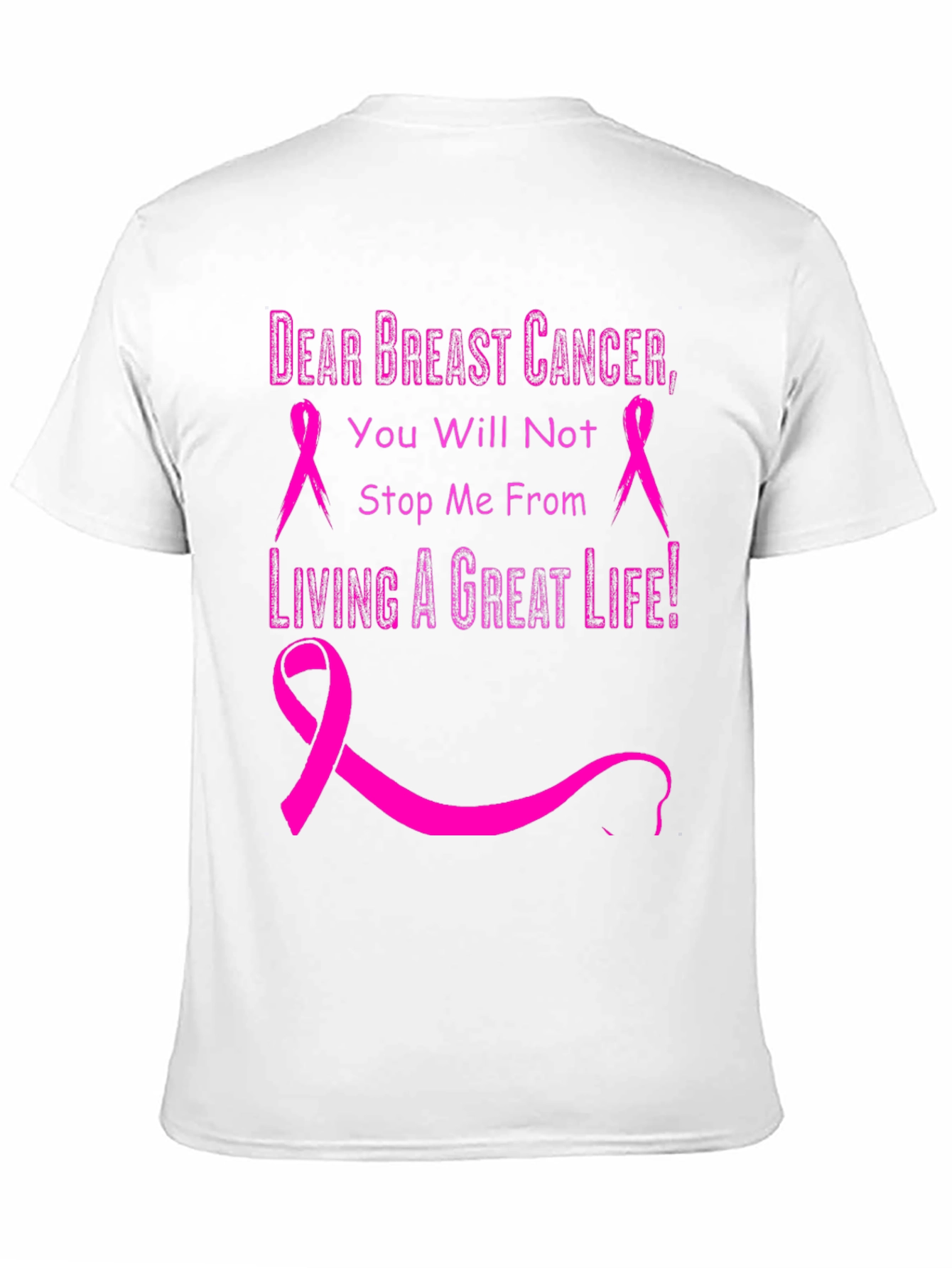 Breast Cancer Awareness Ribbon T-Shirt