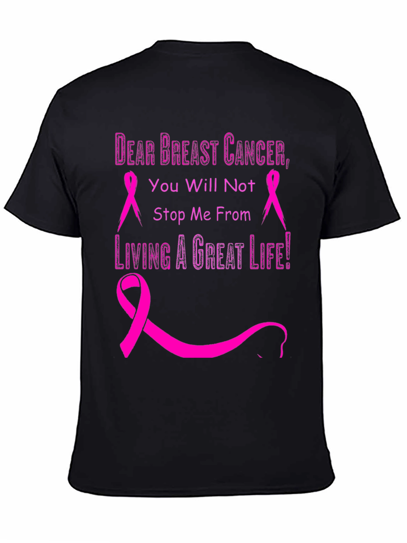 Breast Cancer Awareness Ribbon T-Shirt