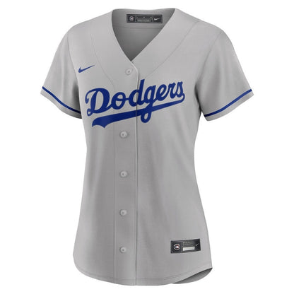 Shohei Ohtani 17 Los Angeles Dodgers Signed Sho King 2023 Road Women Jersey - Gray