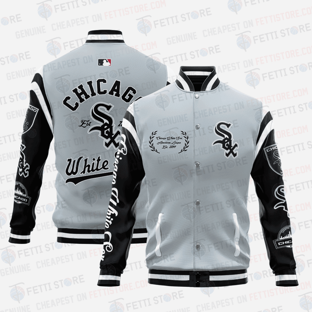 Chicago White Sox Major League Baseball AOP Varsity Jacket SH1 V1 - All-Over-Printed Jacket