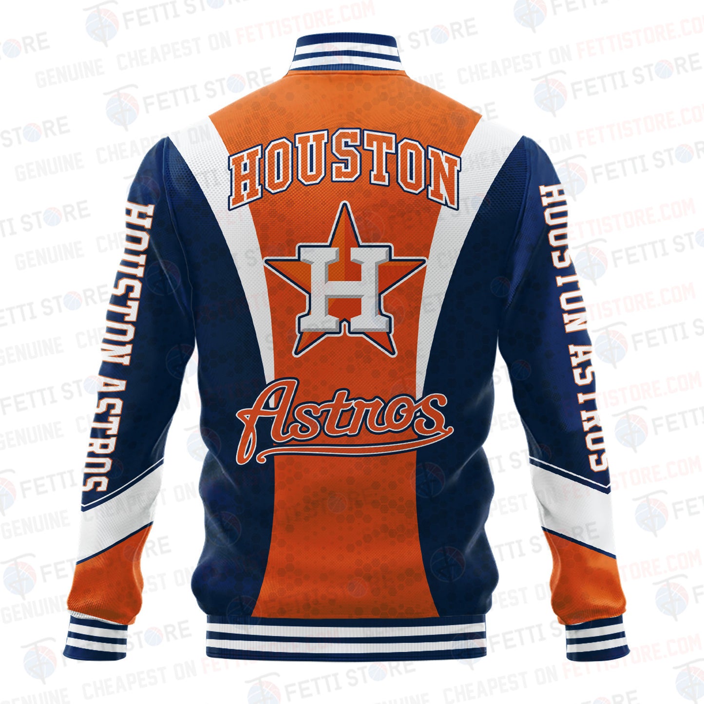 Houston Astros American League Baseball Varsity Jacket SH1 V2 - All-Over-Printed Jacket