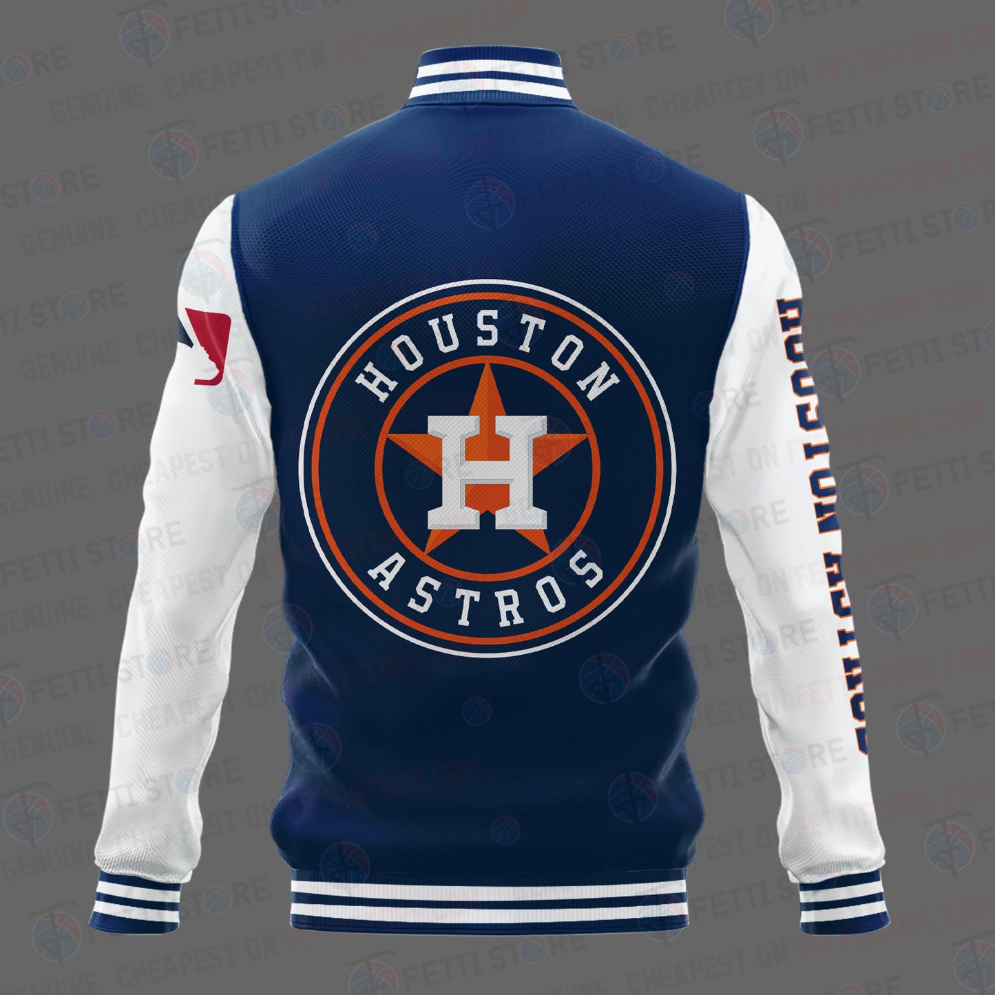 Houston Astros Major League Baseball AOP Varsity Jacket STM - All-Over-Printed Jacket