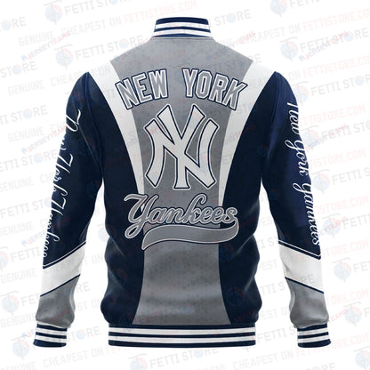 New York Yankees American League Baseball Varsity Jacket SH1 V2 - All-Over-Printed Jacket