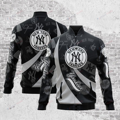New York Yankees - Major League Baseball AOP Varsity Jacket V3 - All-Over-Printed Jacket