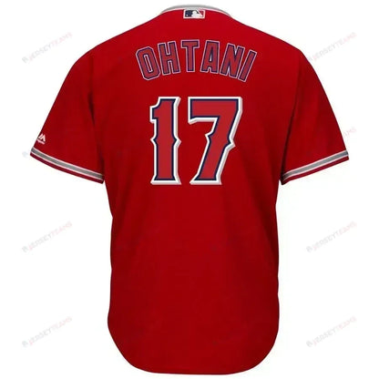 Shohei Ohtani Los Angeles Angels Alternate Official Player Jersey - Scarlet