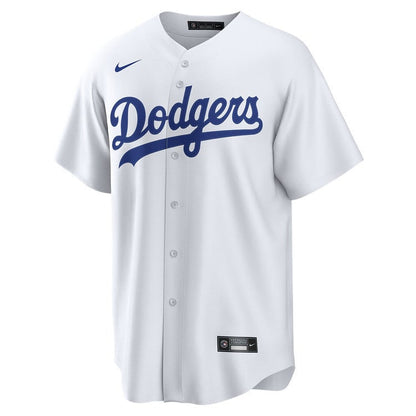 Shohei Ohtani 17 Los Angeles Dodgers Kanji Home Jersey - Men White Jersey