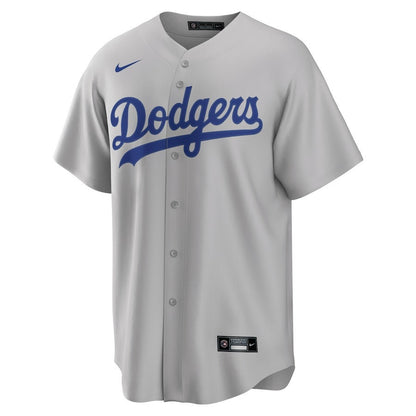 Shohei Ohtani 17 Los Angeles Dodgers Signed Sho King 2023 Road Men Jersey - Gray