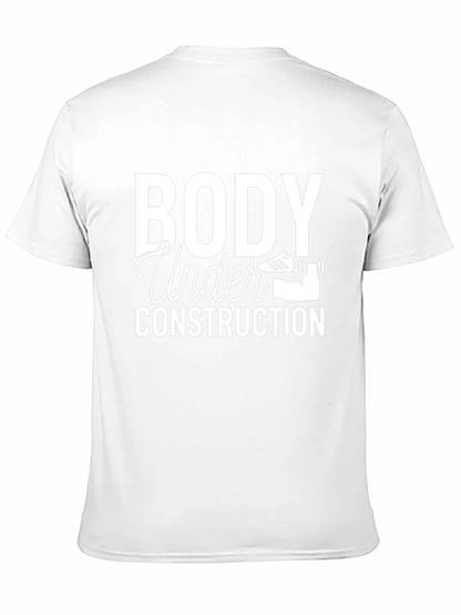 Body Under Construction Black Graphic Tee