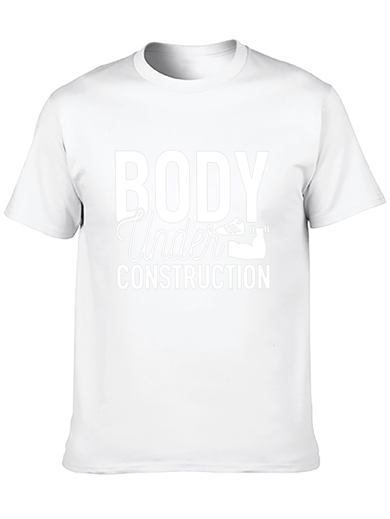 Body Under Construction Black Graphic Tee