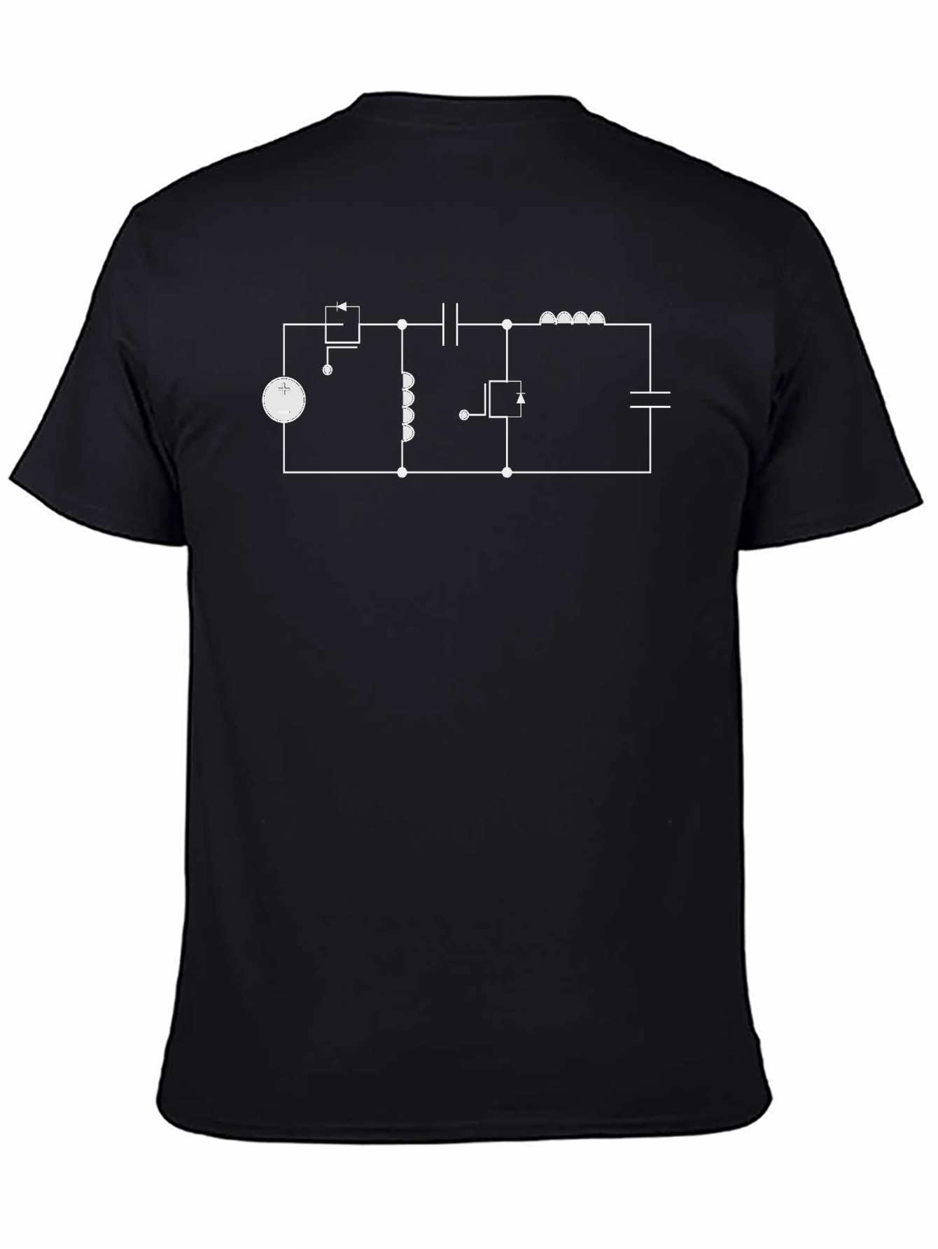 Electrical Circuit Diagram T-Shirt - Geek Chic Design