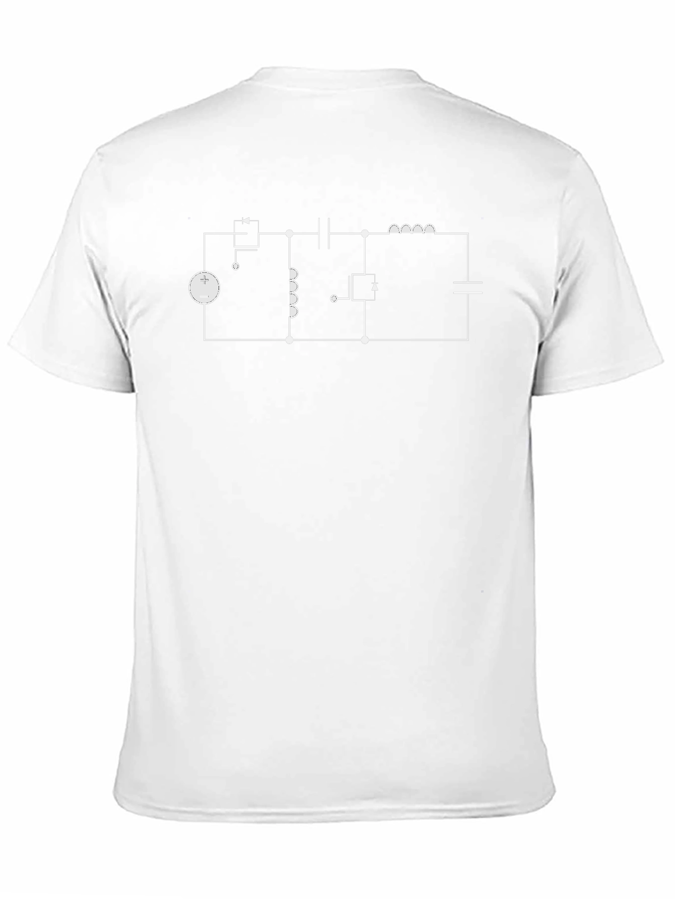 Electrical Circuit Diagram T-Shirt - Geek Chic Design