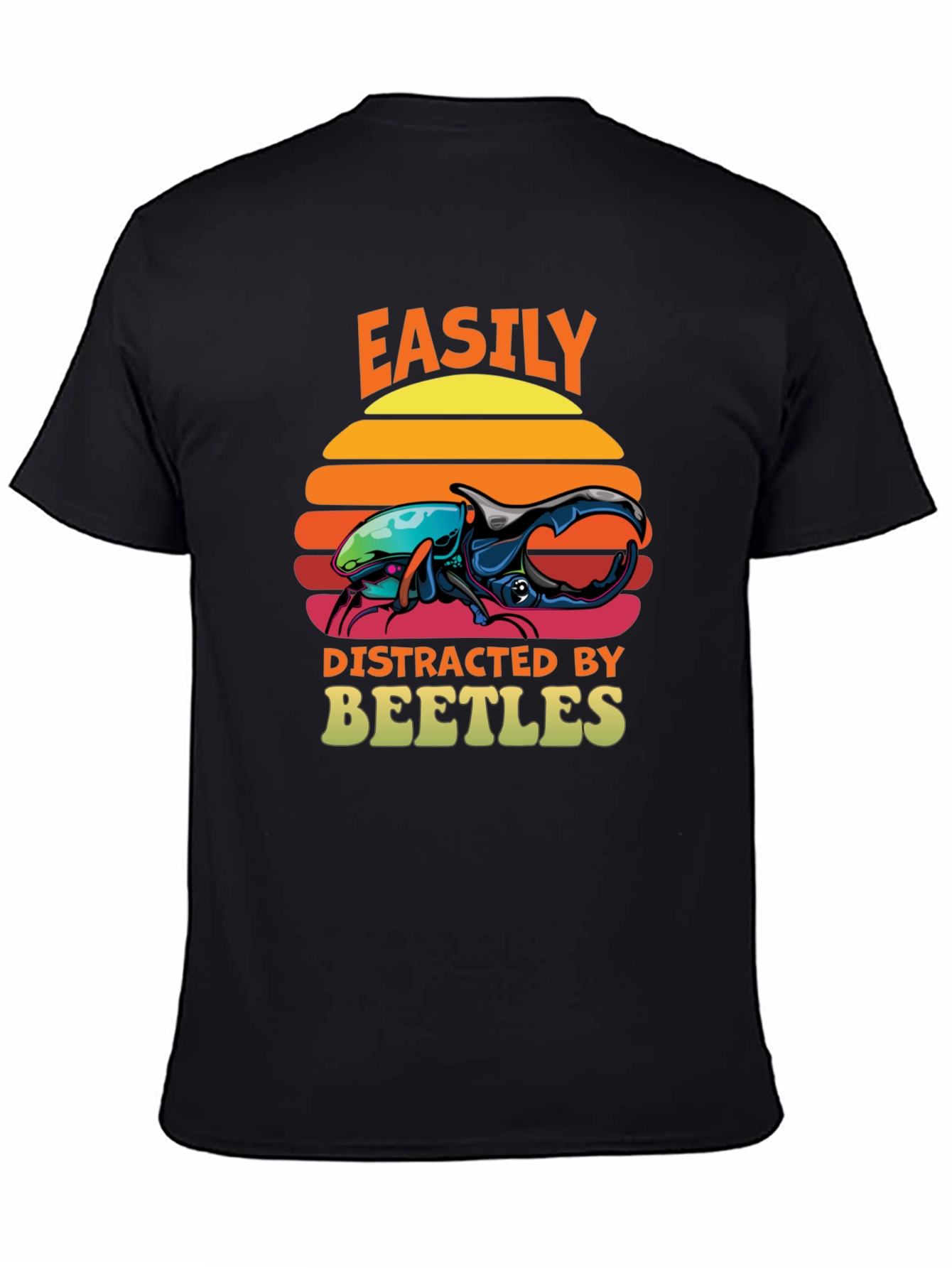 Easily Distracted by Beetles T-Shirt