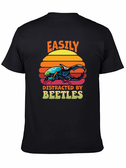 Easily Distracted by Beetles T-Shirt
