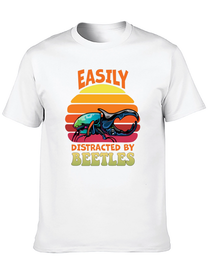 Easily Distracted by Beetles T-Shirt