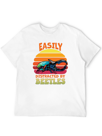 Easily Distracted by Beetles T-Shirt